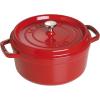 image:imageStaub Cast Iron Round Cocotte 7quartPeony PinkCherry