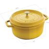 image:imageStaub Cast Iron Round Cocotte 7quartPeony PinkCitron