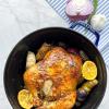 image:imageStaub Cast Iron Round Cocotte 7quartPeony PinkDark Blue