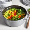 image:imageStaub Cast Iron Round Cocotte 7quartPeony PinkGraphite Grey