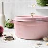 image:imageStaub Cast Iron Round Cocotte 7quartPeony PinkPeony Pink