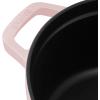 image:imageStaub Cast Iron Round Cocotte 7quartPeony PinkPeony Pink