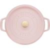image:imageStaub Cast Iron Round Cocotte 7quartPeony PinkPeony Pink