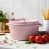 image:imageStaub Cast Iron Round Cocotte 7quartPeony PinkPeony Pink
