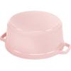 image:imageStaub Cast Iron Round Cocotte 7quartPeony PinkPeony Pink