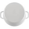 image:imageStaub Cast Iron Round Cocotte 7quartPeony PinkWhite