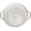 image:imageStaub Cast Iron Round Cocotte 7quartPeony PinkWhite Truffle
