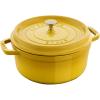 image:imageStaub Cast Iron Round Cocotte 7quartPeony PinkCitron